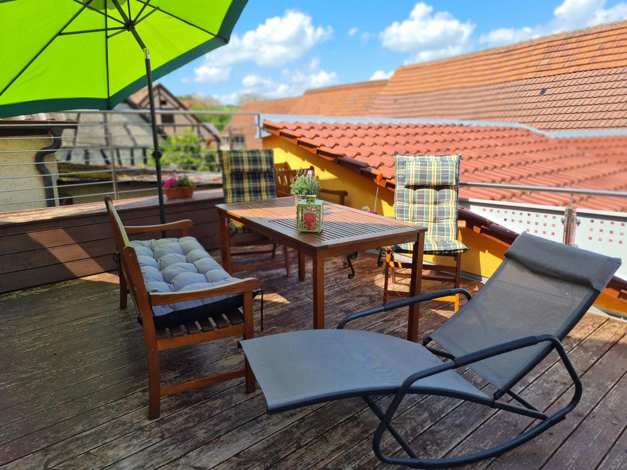 Ferienwohnung Pflueger Mit Terrasse Lauda-Königshofen Eksteriør billede
